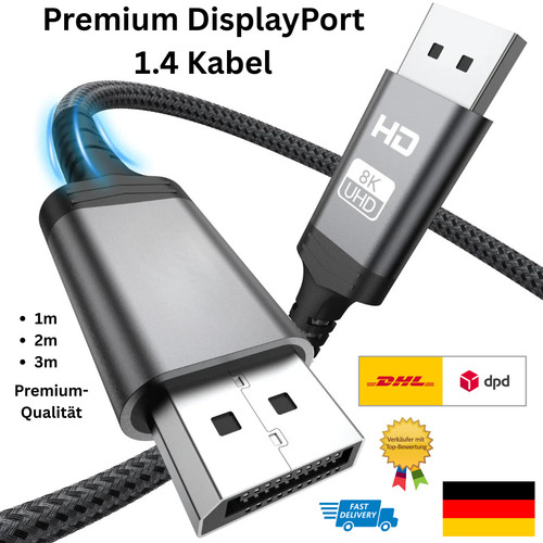 Displayport kabel 8k 60hz - displayport,