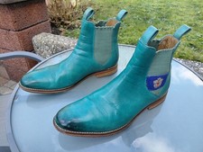 Melvin & Hamilton Chelsea Boots Stiefeletten Eddy Gr 43 Grün ausgefallen TOP