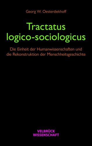 Tractatus logico sociologicus - tractatus, logico-sociologicus