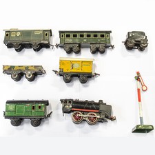 8-tlg. - Märklin & Karl Bub Konvolut Dampflok Uhrwerk Tender Fyffes Jamaica