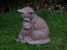 Steinfigur gartenfigur katze - steinfigur,