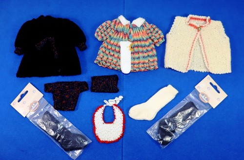 Puppenkleider gestrickt - 9,