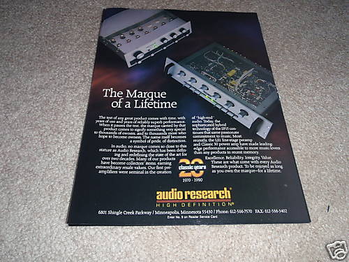 Audio research ls1 - audio,