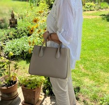 Leder-Handtasche Diamante