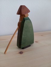 Krippenfigur  Hirte mit  Stab