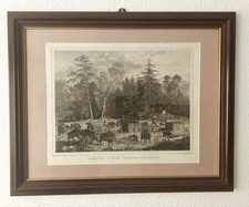 Lithographie antik Dresden