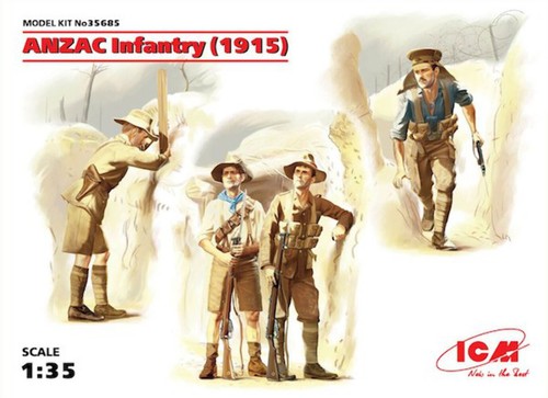 Icm 35685 anzac - 35685, 1:35