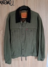 Levis Flannel Trucker Jacke