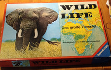 Wild Life-Das große Tierspiel/ Ravensburger / Alt / 1 Bildplättchen von 48 fehlt