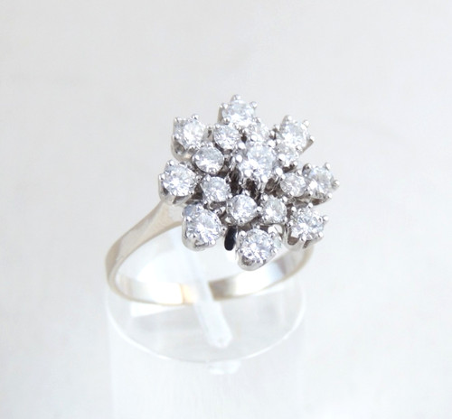 Exklusiver diamanten ring - diamanten,