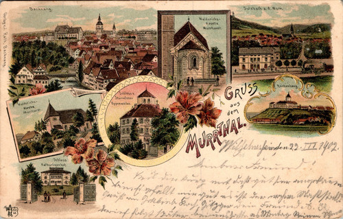 Litho gruss aus backnang - litho, rems