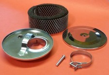 VW Käfer Sportluftfilter Luftfilter ø 13,5cm mit TOP SOUND "CHROM"  045-9087