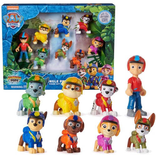 Paw patrol jungle pups 8er - patrol, 8er-set