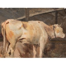 Anton Braith? Kuh im Stall