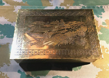 DDR NVA MfS Stasi Ehrengeschenk Ehrengabe Schatulle Box  Messingkiste BMP Panzer