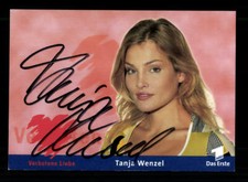 Tanja Wenzel Verbotene Liebe Autogrammkarte Original  ## BC 167167