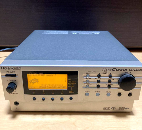 Roland 8850 sound module - roland,