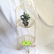 Etagere Metall 2stöckig