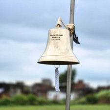 Messing Glocke personalisiert