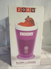 Neuwertig! ZUKO Slush and Shake Maker, Violett, Kunststoff