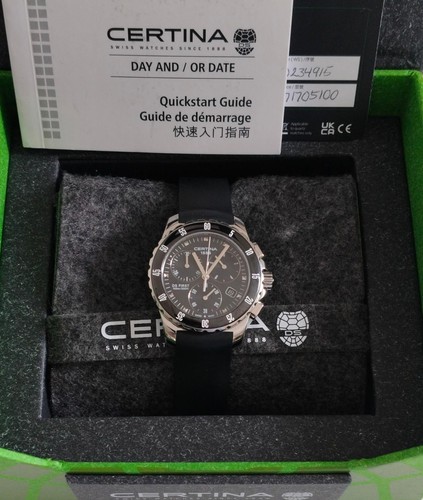 Certina first 8mm - ds, chrono