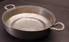 Antik Zinn Schale Schüssel