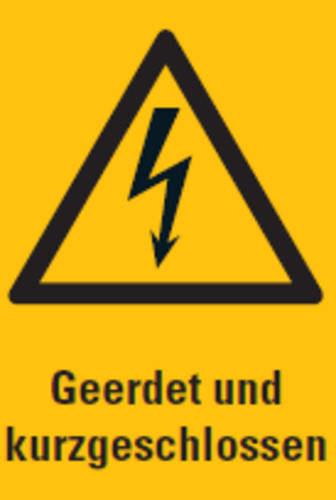 Aufkleber geerdet und - aufkleber,