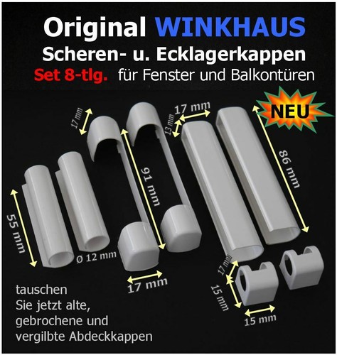 Winkhaus abdeckkappen set - abdeckkappen,