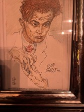 Selbstporträt Egon Schiele (Lidografie)