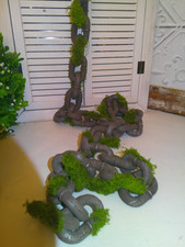 *XXL "Eisen"-DekoKette*Fake*Moos* bemooste Kette*  ca. 170 cm *