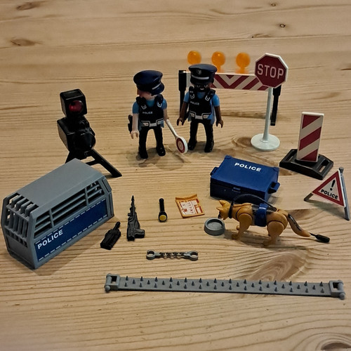 Playmobil polizei set mit - polizei,