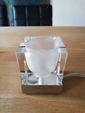 SOMPEX CUBE Tischleuchte Edelstahl Acrylglas 6 x 6 cm Höhe 7,80 cm 