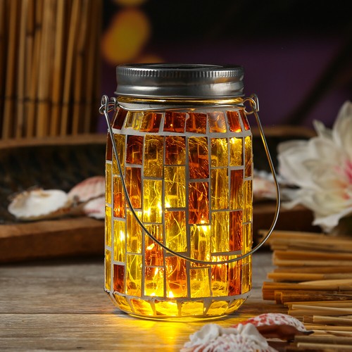 Led solar glas einmachglas mit - solar,