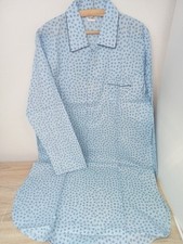 Herren Schlafanzug Nachthemd Nachtkleid 46 Einteiler Langarm 