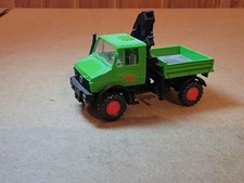 Wiking 1:87 Unimog mit Ladekran WIMO BAU ohne OVP