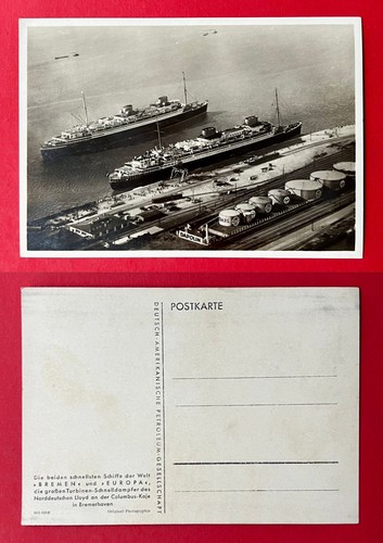 Foto bremerhaven 1930 - ak, um