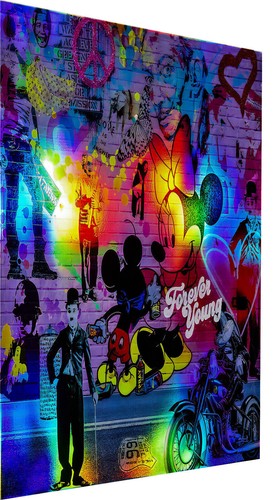 Leinwand bilder micky - micky, &