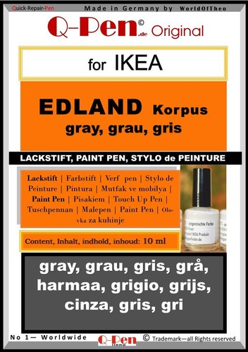 10ml lackstift für ikea - lackstift,
