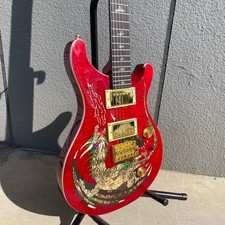 Red PRS Electric Guitar