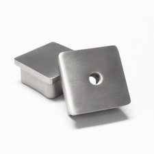 Rohrstopfen Vierkant Edelstahl
