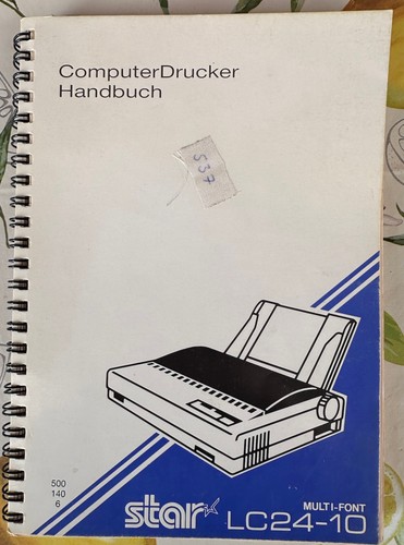 Computer drucker handbuch - computer,