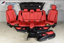 BMW 3 F30 INNENAUSSTATUNG LEDER SPORT SITZE SEATS INTERIOR LEATHER KORALLROT