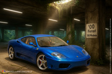 1:18 Hot Wheels - 2000 Ferrari 360 Modena Blau - Ersatzteile - Spare Parts