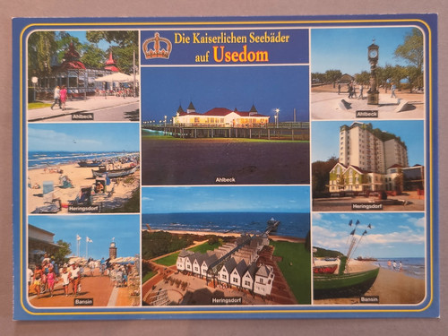 Ansichtskarte insel usedom - insel,