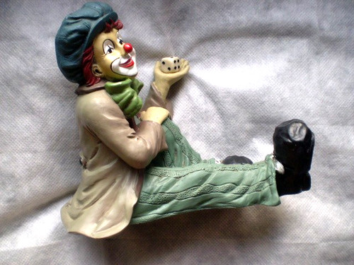 Gilde clown figur großer - clown,