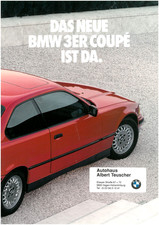 Prospekt BMW 3er Coupe ( BMW E36 , 318is , 320i & 325i )