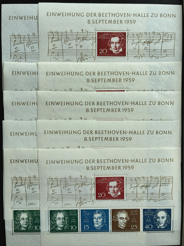 Bund brd block beethoven - 2, bis