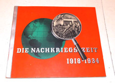 Sammelbilderalbum - Die Nachkriegszeit. Historische Bilddokumente 1918 - 1934