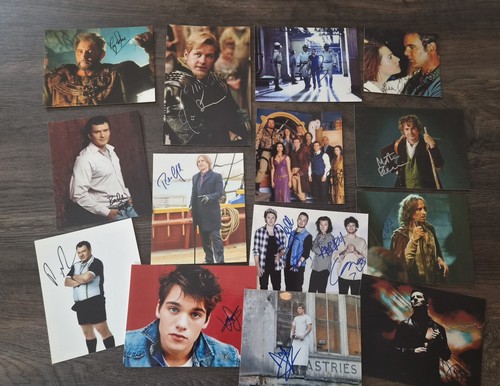Riesen fan autogramm sammlung - autogramm,