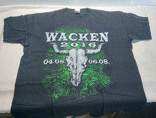 T-Shirt mit Wacken Motiv 2016, Gr. XL, ungetragen